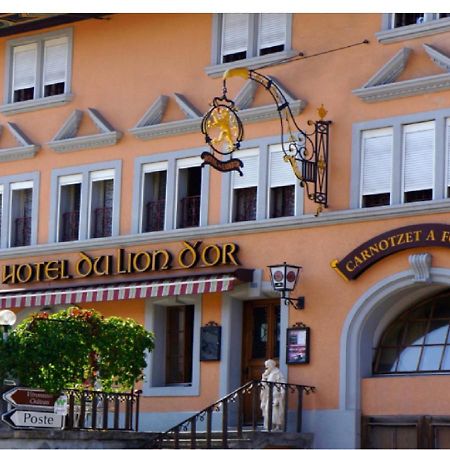Hotel Lion D'Or Romont Экстерьер фото